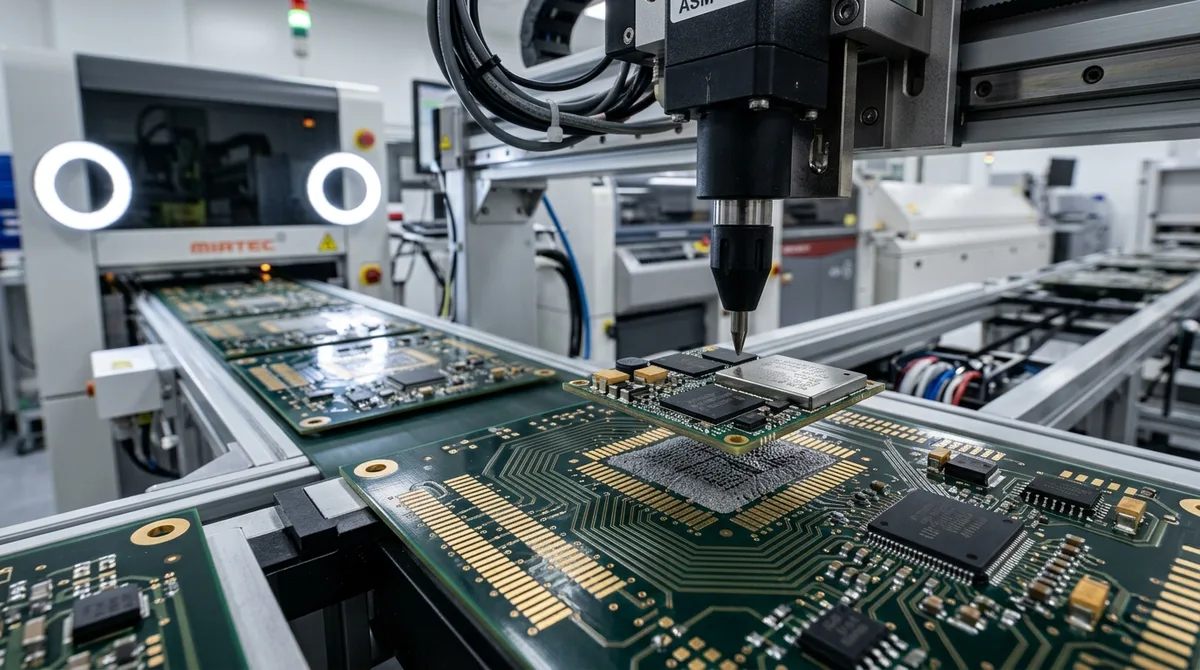 Edge AI System-on-Module ve hassas BGA dizgi süreci